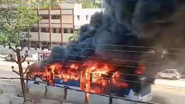 Kerala Bus Fire: কেরলে যাত্রীবাহী বাসে ভয়াবহ আগুন, দেখুন ভিডিও